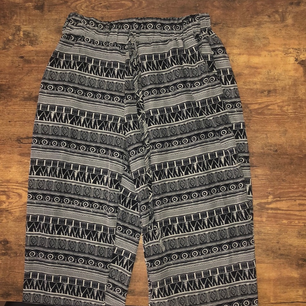 Bohemian patterned pants